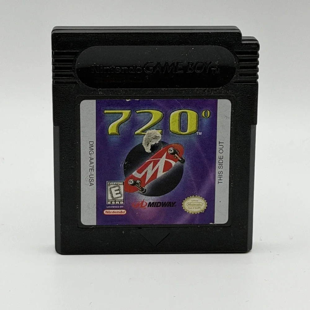 720° Nintendo Game Boy Color Game E Midway 1999 NTSC-U/C Box Cart Skateboarding